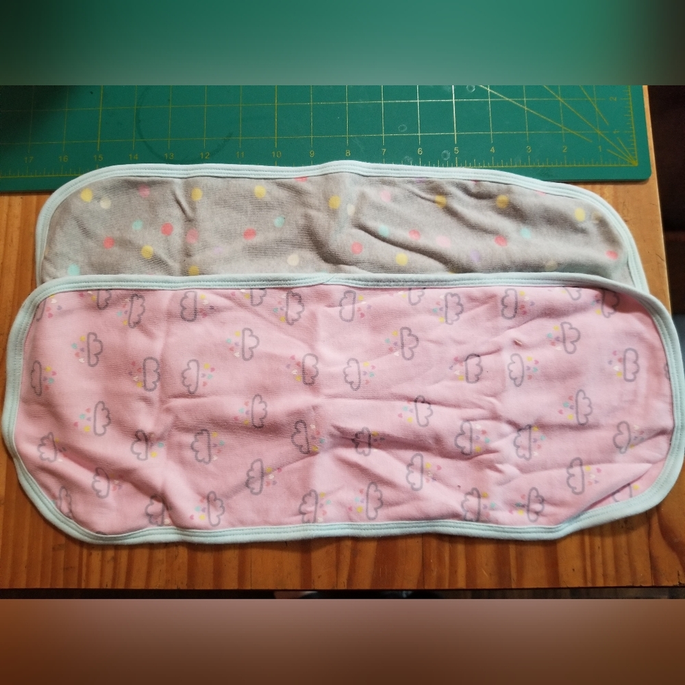 5/$20 Gerber 2 pack Burp Cloths
